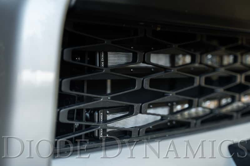 Diode Dynamics — Diode Dynamics 14-19 Toyota 4Runner SS30 Dual Stealth Lightbar Kit - White Driving - view 3