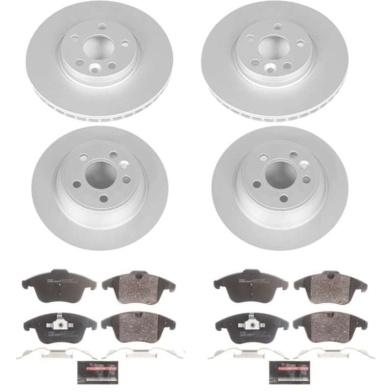PowerStop — Power Stop 15-18 Volvo S60 Front Euro-Stop Brake Kit - view 1