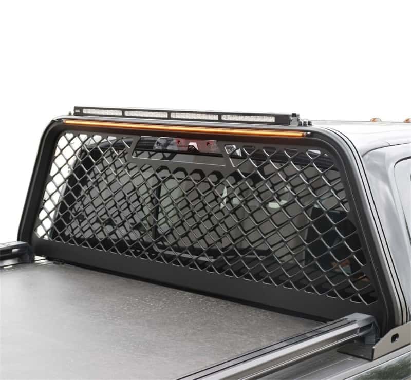 Putco — Putco 15-20 Nissan Titan XD - Black Boss Racks
TrkCabProt/HeadRk - view 1