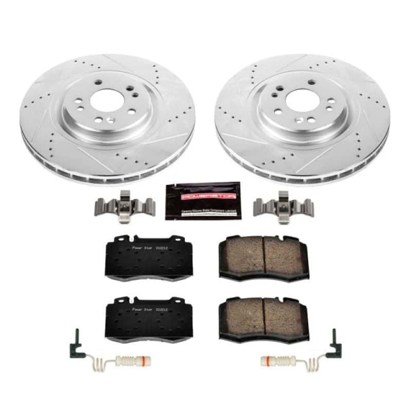 PowerStop — Power Stop 00-03 Mercedes-Benz ML55 AMG Front Z23 Evolution Sport Brake Kit - view 1