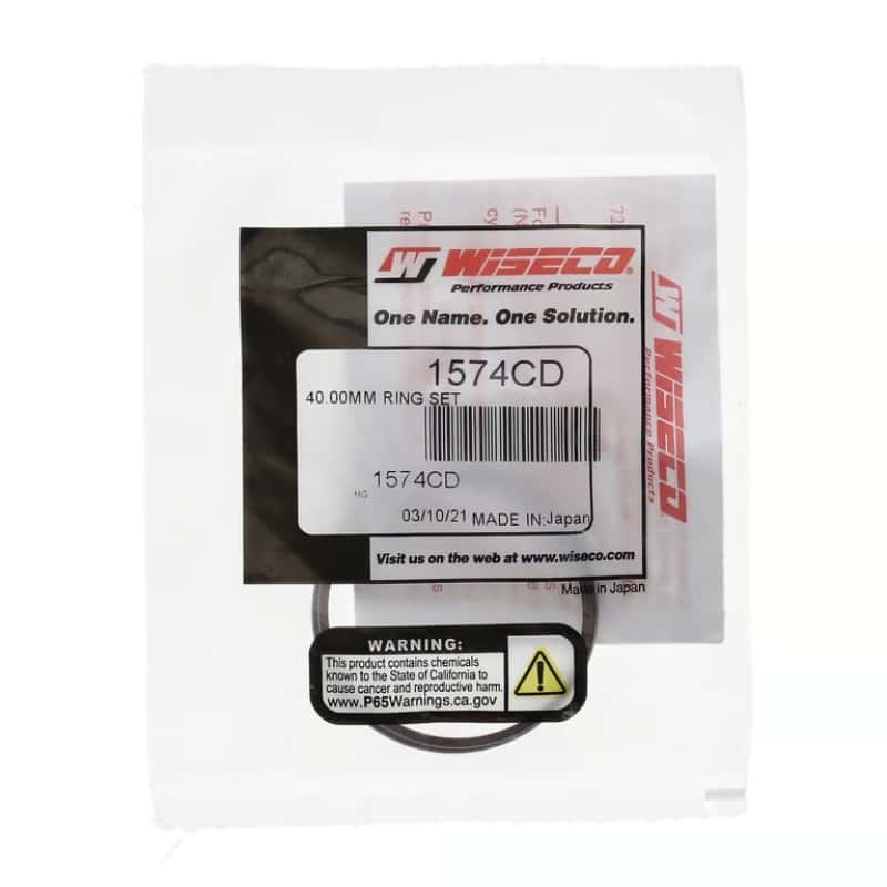 Wiseco — Wiseco 40.00mm Ring Set
Piston Rings - view 3