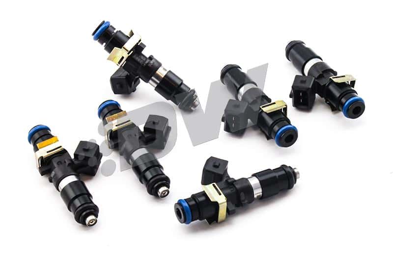 DeatschWerks — DeatschWerks 93-98 Toyota Supra TT (14mm O-Ring for Top Feed) Bosch EV14 1200cc Injectors (Set of 6) - view 1