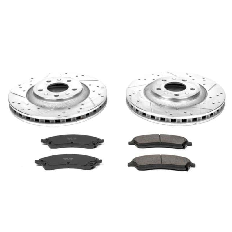 PowerStop — Power Stop 06-07 Cadillac CTS Front Z23 Evolution Sport Brake Kit - view 1