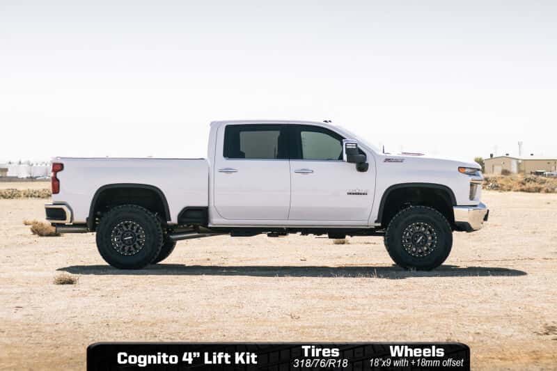 Cognito — Cognito 20-24 Chevy/GMC Silv/Sierra 2500/3500 HD 2WD/4WD 4in Elite Lift Kit w/ Elka 2.5 RR Shocks
Suspension Lift Kit - view 2