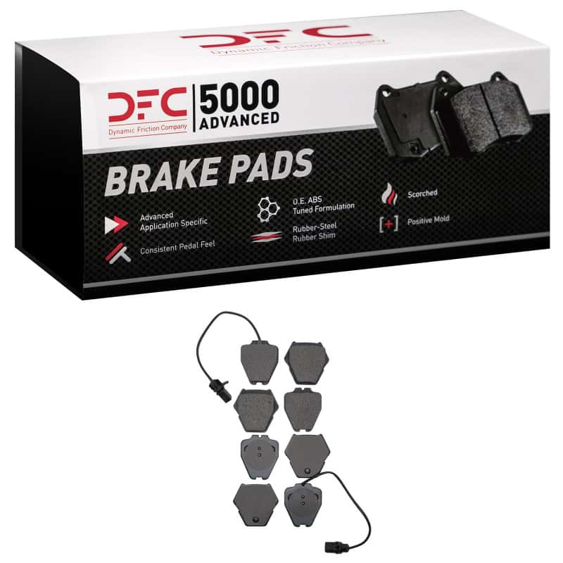 DFC — DFC 99-05 Audi A6 Quattro Front 5000 Advanced Low Metallic Brake Pads
DFC Brake Pad Set - view 4