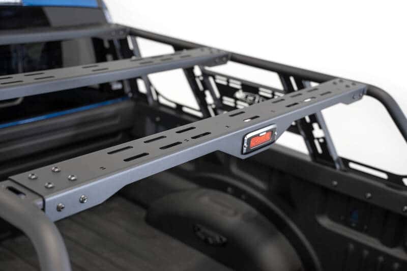 Addictive Desert Designs — Addictive Desert Designs 2015+ Ford F-150 Overlander Chase Rack w/ 3rd Brake Light - Hammer Black
Truck Bed Rack
Bed Rack - view 3