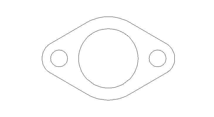 Cometic Gasket — Cometic Chevrolet Mark-IV GM Gen-V/VI Big Block V8 .039in Fiber Water Pump Mounting Gasket
Coolant Gasket - view 1