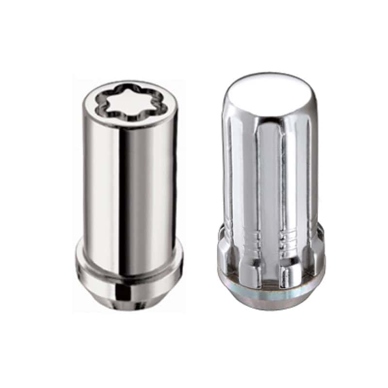 McGard — McGard SplineDrive Tuner 6 Lug Install Kit w/Locks & Tool (Cone) M14X1.5 / 22mm Hex - Chrome - view 1