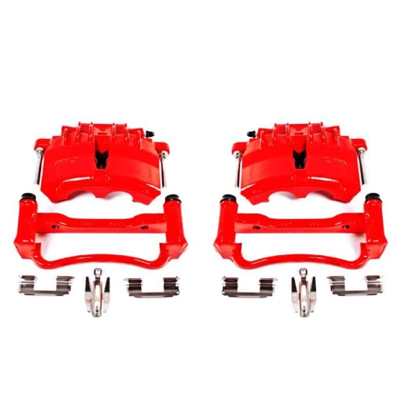 PowerStop — Power Stop 03-04 Ford Mustang Front Red Calipers w/Brackets - Pair
Caliper Set - view 1