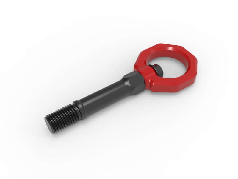 aFe — aFe CONTROL Front Tow Hook Nissan Z 23-25 V6-3.0LRed
Front Tow Hook - view 2