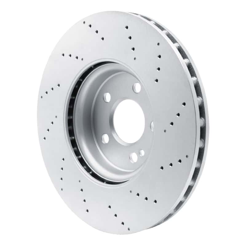 DFC — DFC 19-25 Mercedes-Benz GLA250 (USA/Canada) Front Drilled GeoSPEC Coated Rotor - view 4