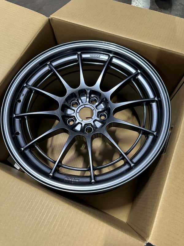 Enkei — Enkei NT03+M 18x9.5 5x114.3 27mm Offset 72.6mm Bore Gunmetal Wheel *MOQ 40 - view 2