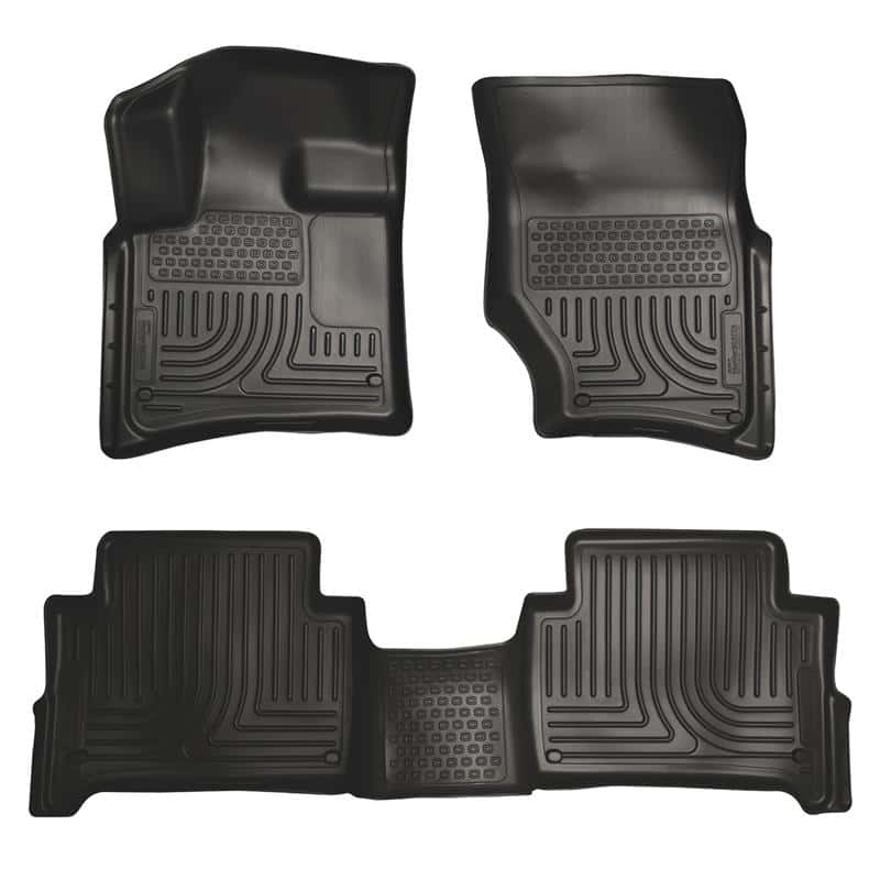 Husky Liners — Husky Liners 07-14 Audi Q7 Weatherbeater Black Front & 2nd Seat Floor Liners
Floor Liners - view 2
