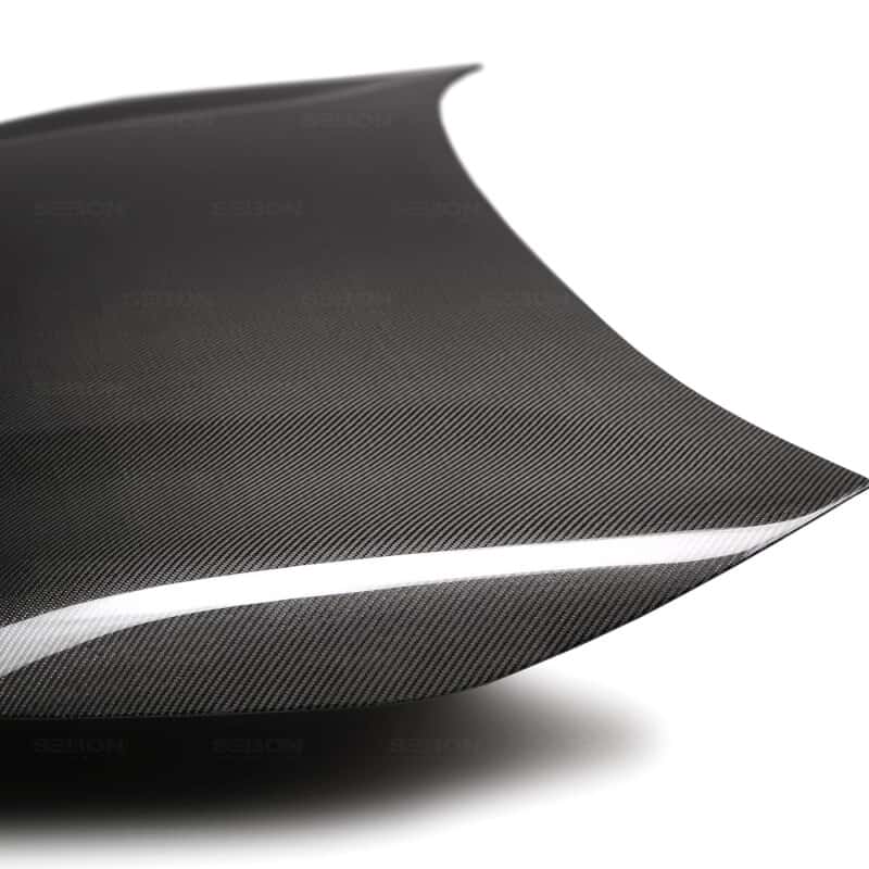 Seibon — Seibon 19-20 Toyota Corolla Hatchback OEM Carbon Fiber Hood - view 6