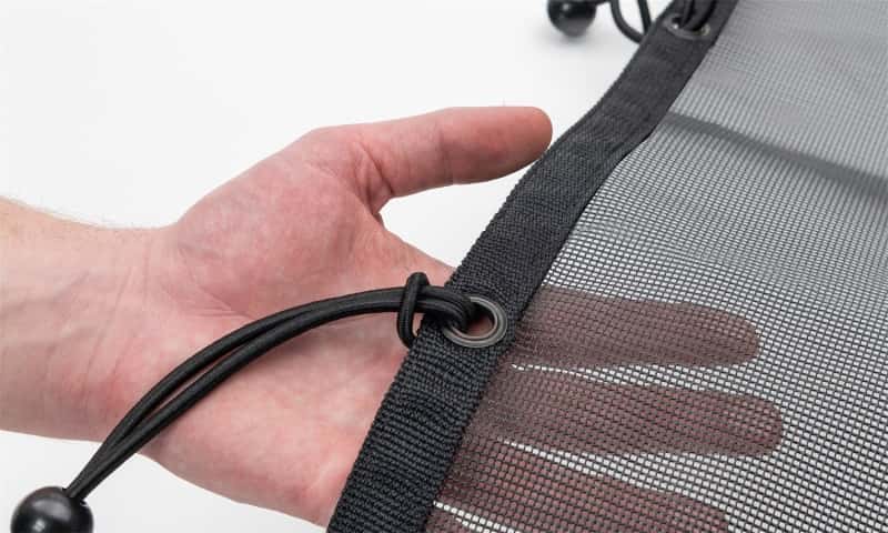 Rampage — Rampage 97-06 Jeep Wrangler (TJ) 2-Door Mesh Shade Top - Black
Top-Soft - view 3