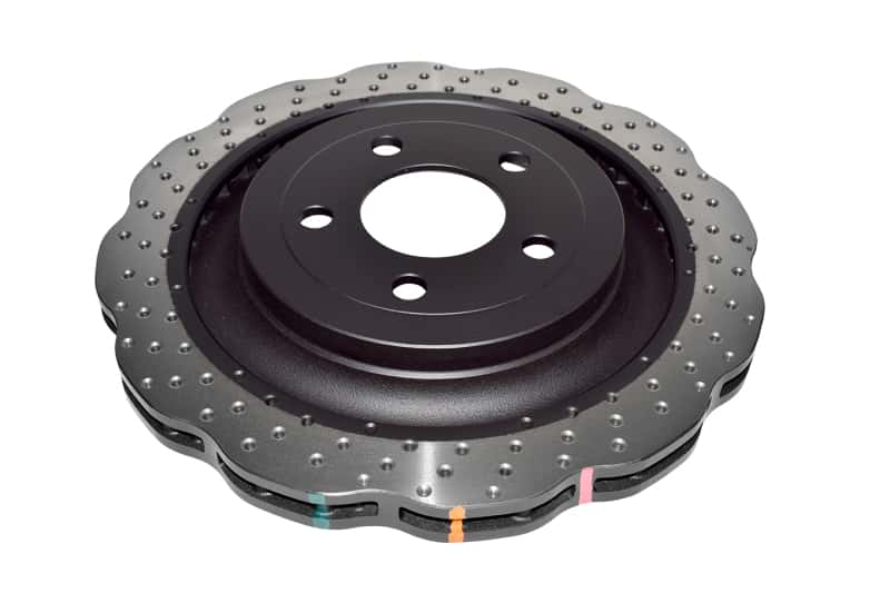 DBA — DBA 15-20 Ford Mustang (w/GT Performance Package) Rear 4000 Series Drilled Wavy Rotor
Brake Rotor
Brake Disc - view 4