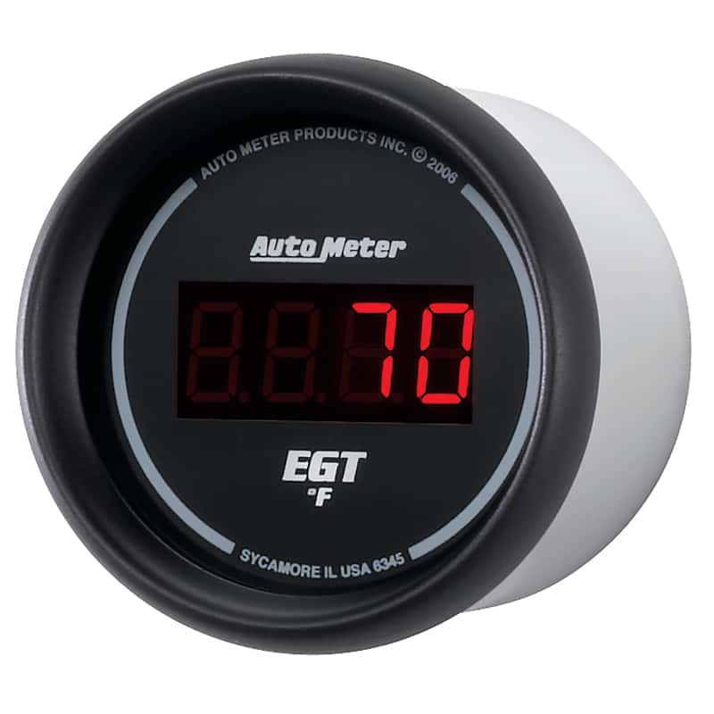 AutoMeter — Autometer Z Series 52mm 0-2000 Deg F Digital EGT/Pyrometer Gauge
2-1/16" E.G.T. PYROM - view 3