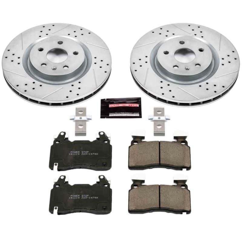 PowerStop — Power Stop 14-17 Chevrolet SS Front Z23 Evolution Sport Brake Kit - view 1