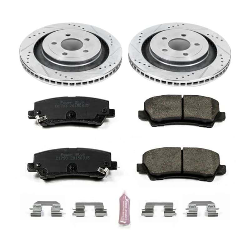 PowerStop — Power Stop 15-19 Ford Mustang Rear Z23 Evolution Sport Brake Kit - view 1