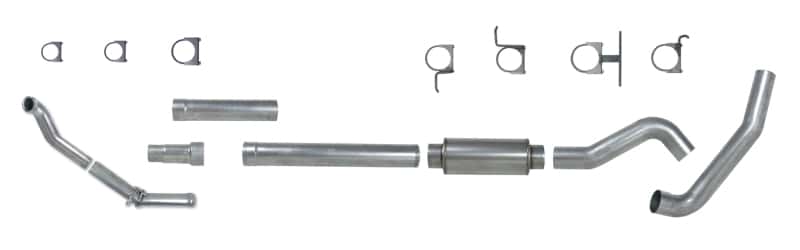 Diamond Eye Performance — Diamond Eye KIT 5in Turbo Back SGL AL: 94-97 FORD 7.3L F250/F350 PWRSTROKE NFS W/ CARB EQUIV STDS
KIT; 5in.; TBSGL; AL - view 6