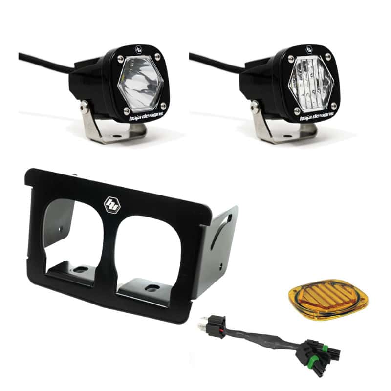 Baja Designs — Baja Designs Suzuki DRZ400/S/SM/DR650/SE/R/RE/S Dual S1 Headlight Kit - view 1