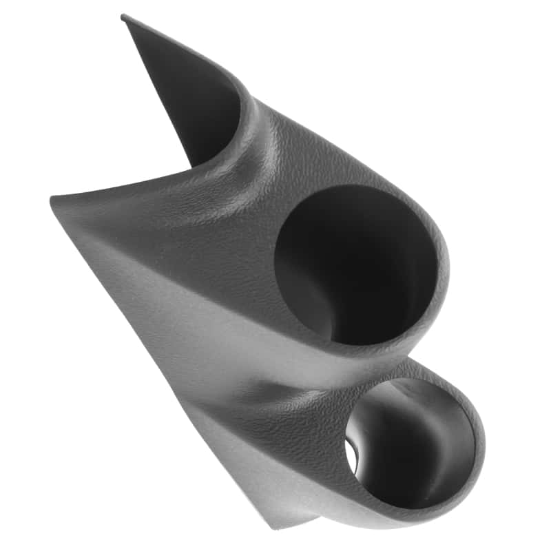 AutoMeter — Autometer 99-04 GM Sierra/Silverado Dual 2-1/16in A-Pillar Pod Gauge Mount
2-1/16" DUAL POD, CH - view 2