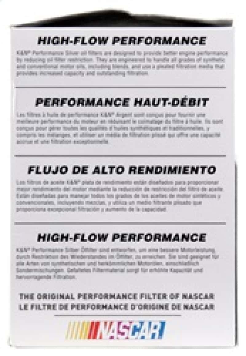 K&N Engineering — K&N Oil Filter for Ford/Audi/VW/Toyota/Mercury/Mazda/Nissan/Dodge/Lincoln/Volvo 3.656in OD - view 7