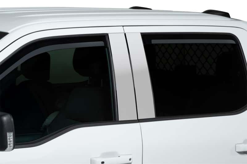Putco — Putco 2021 Ford F-150 Super Crew Element Chrome Window Visors (Set of 4)
Side Window Vent - view 1