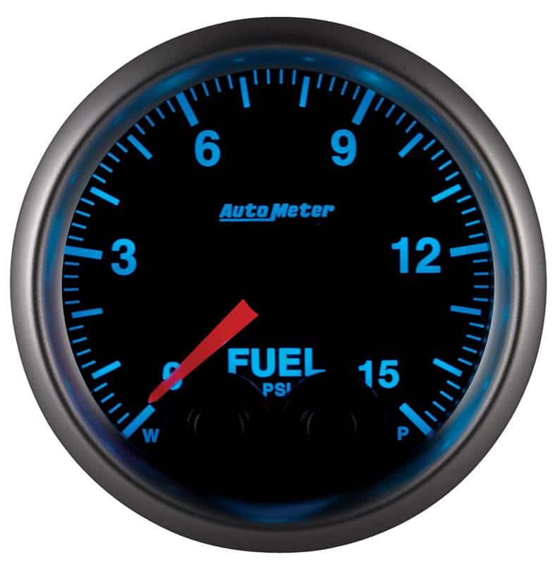 AutoMeter — AutoMeter Gauge Fuel Press 2-1/16in. 15PSI Stepper Motor W/Peak & Warn Elite
GA 2" FUELP 15PSI EL - view 2