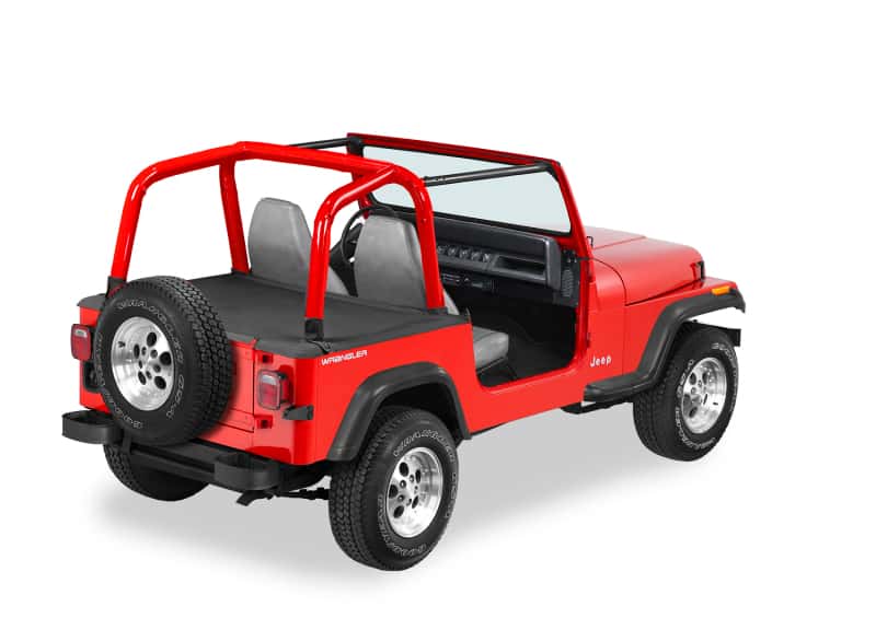 Bestop — Bestop 92-95 Jeep Wrangler YJ Duster Deck Cover (Black Denim Supertop)
Duster Deck Cover - view 1