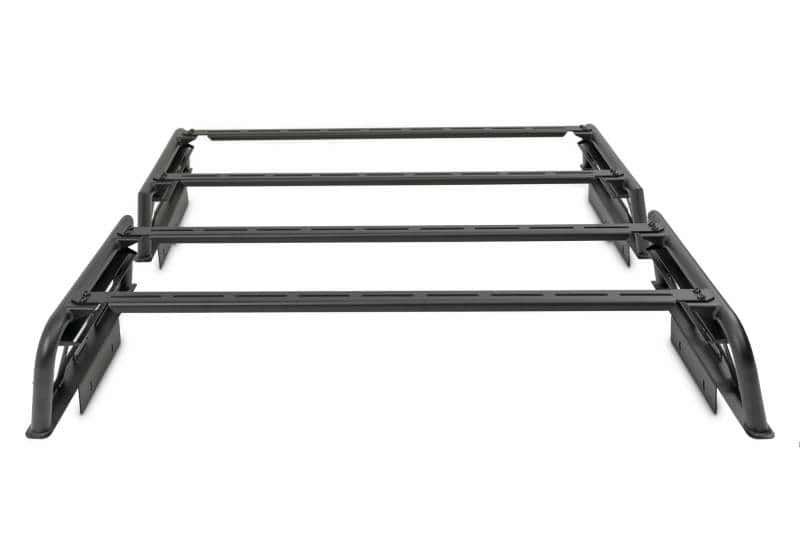 DV8 Offroad — DV8 Offroad 07-23 Toyota Tundra / 09-23 Ford F150 Raptor MTO Series Bed Rack -  2pc Adj. - view 16