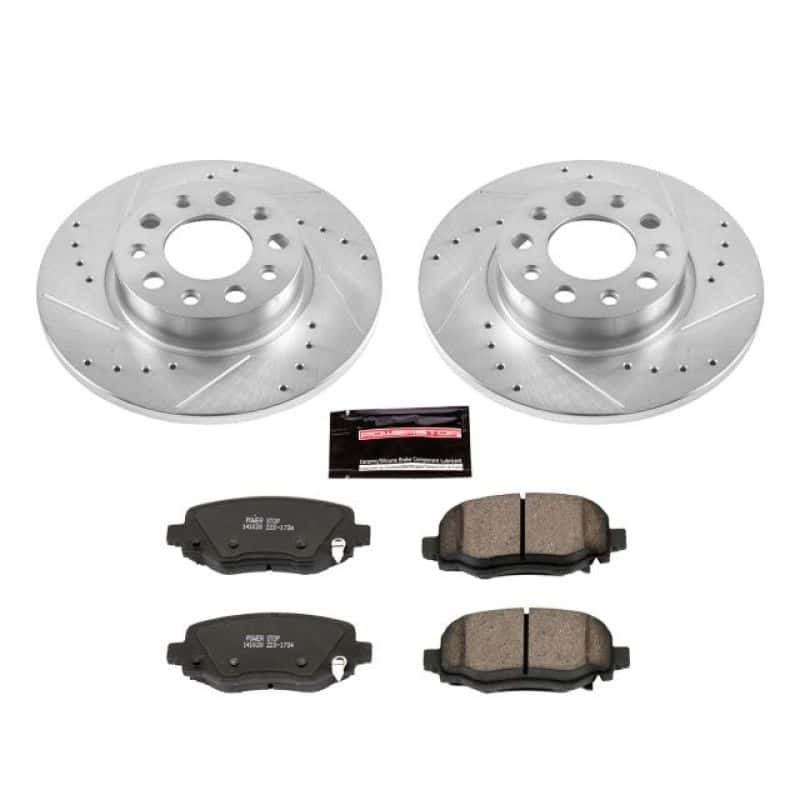 PowerStop — Power Stop 16-18 Fiat 500X Rear Z23 Evolution Sport Brake Kit - view 1