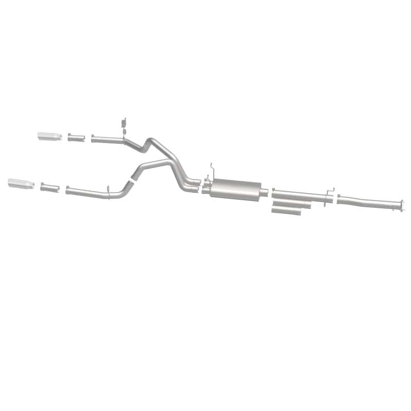 Magnaflow — MagnaFlow Stainless Cat-Back Exhaust 2015 Chevy Silverado 2500HD 6.0L Dual Split Rear Exit 4in
Cat-Back - view 9