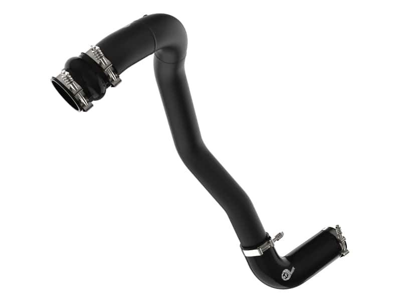 aFe — aFe 08-10 Ford Trucks V8-6.4L (td) BladeRunner 3 IN Aluminum Hot Charge Pipe - Black
Hot Charge Pipe - view 6