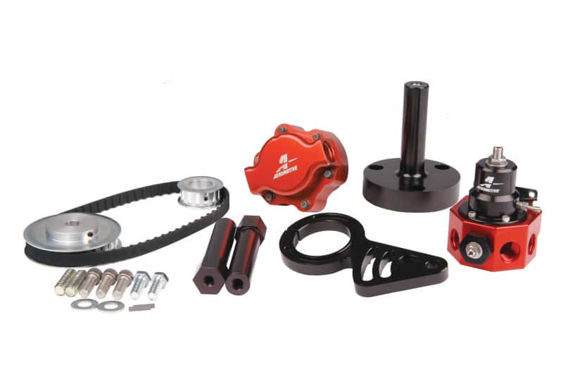 Aeromotive — Aeromotive Chevrolet Big Block Belt Drive Fuel Pump & Double Adjustable Reg Bolt-On Kit
System/Kit - view 1