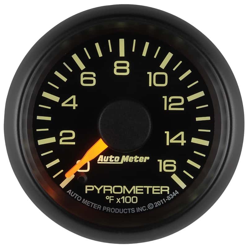 AutoMeter — Autometer Factory Match GM 2-1/16in 1600 Degree Electric Pyrometer (EGT) Gauge
2-1/16" PYRO KIT, 0- - view 9