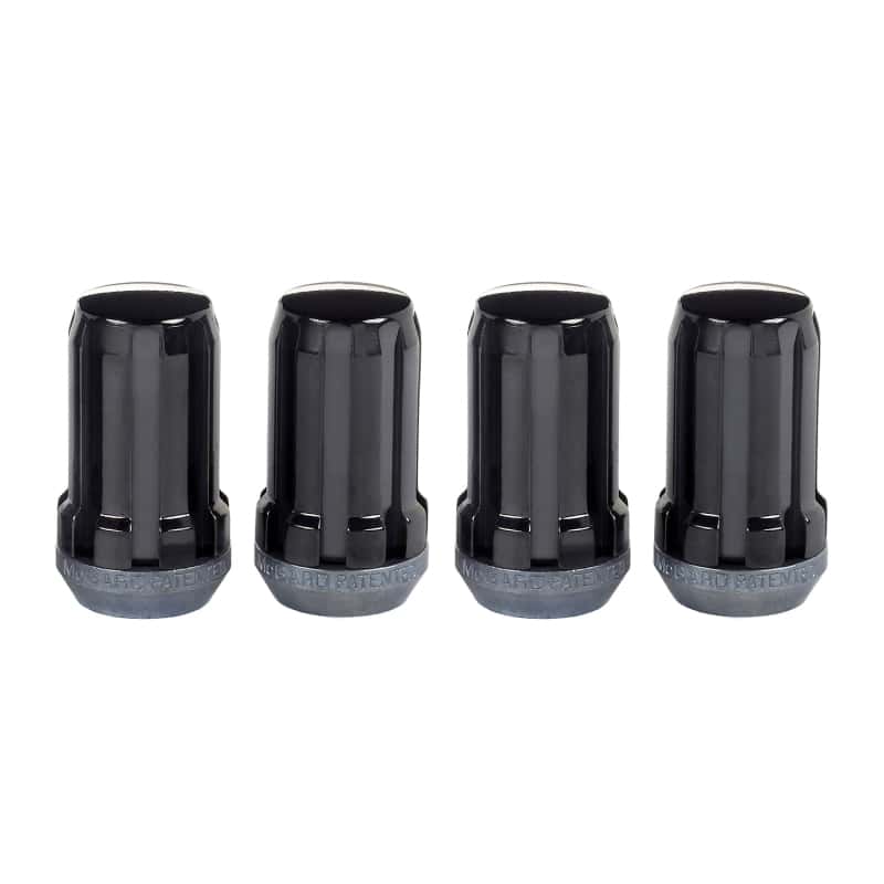 McGard — McGard SplineDrive Lug Nut (Cone Seat) M14X1.5 / 1.648in. Length (4-Pack) - Black (Req. Tool) - view 5