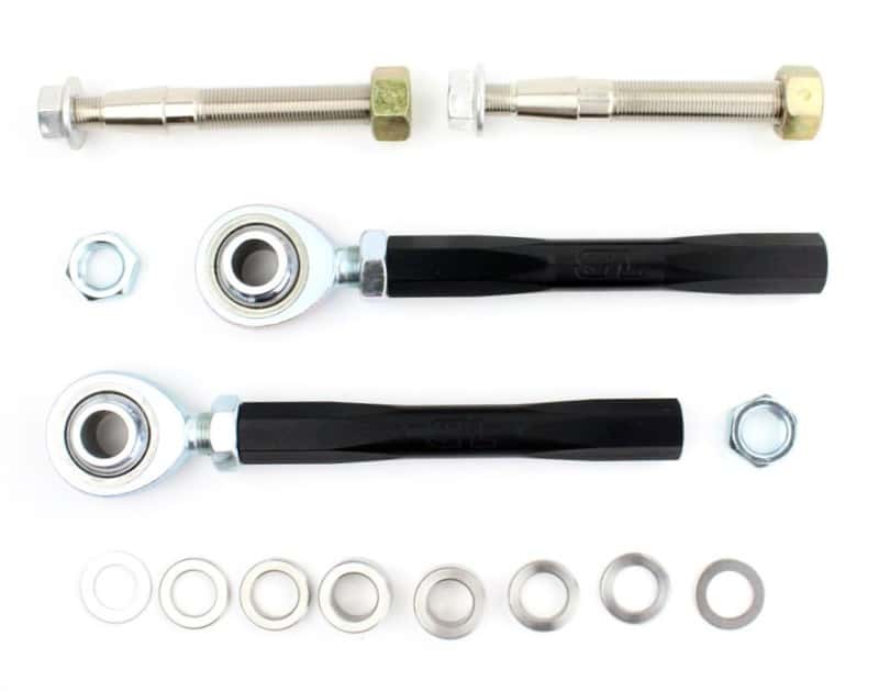 SPL Parts — SPL Parts 2009+ Nissan 370Z Front Outer Tie Rod Ends Adjustable for Bumpsteer
Adj Tie Rod Ends - view 1