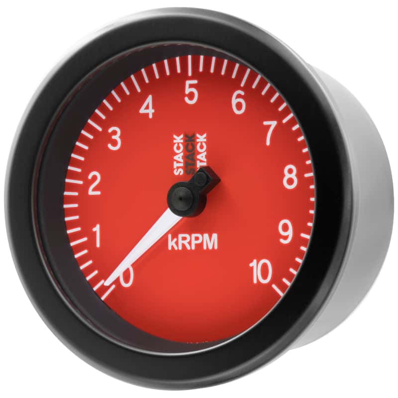 AutoMeter — Autometer Stack Sport 88mm 0-10K RPM Tachometer - Red
TACH SPORT RD 10KRPM - view 3