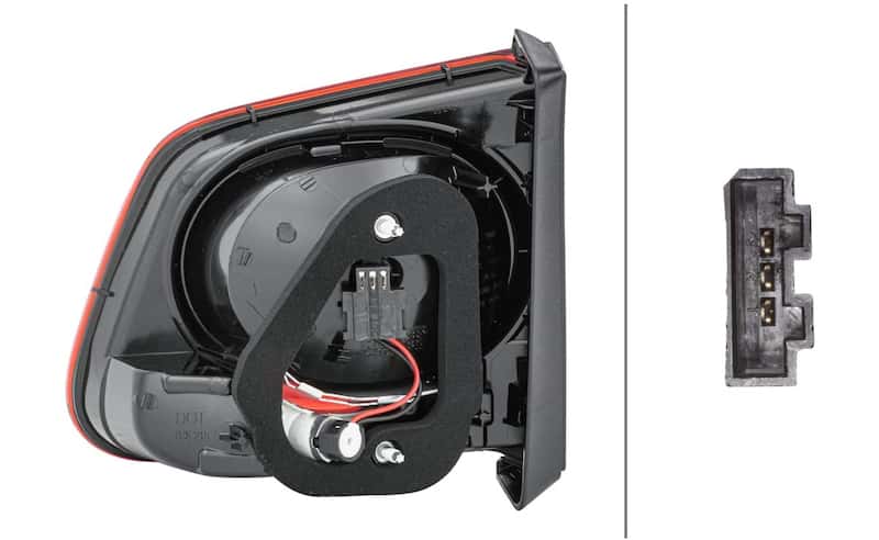 Hella — Hella 2009-2011 Volkswagen Tiguan Left Inner Tail Light
Vehicle Specific Lig - view 3