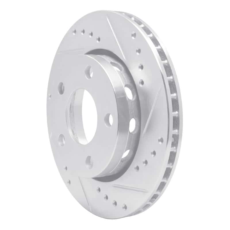 R1 Concepts — R1 00-02 Audi S4 Rear Right Drilled & Slotted Silver Brake Rotor
R1 Brake Rotor Drill - view 2