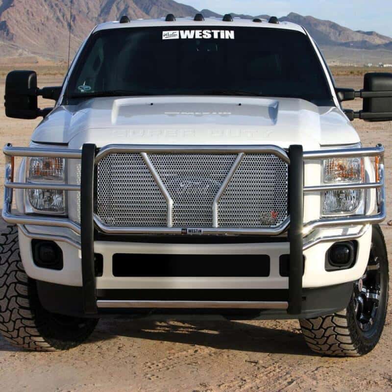 Westin — Westin 2011-2016 Ford F-250/350HD Super Duty HDX Grille Guard - SS
Grille Guard - view 4