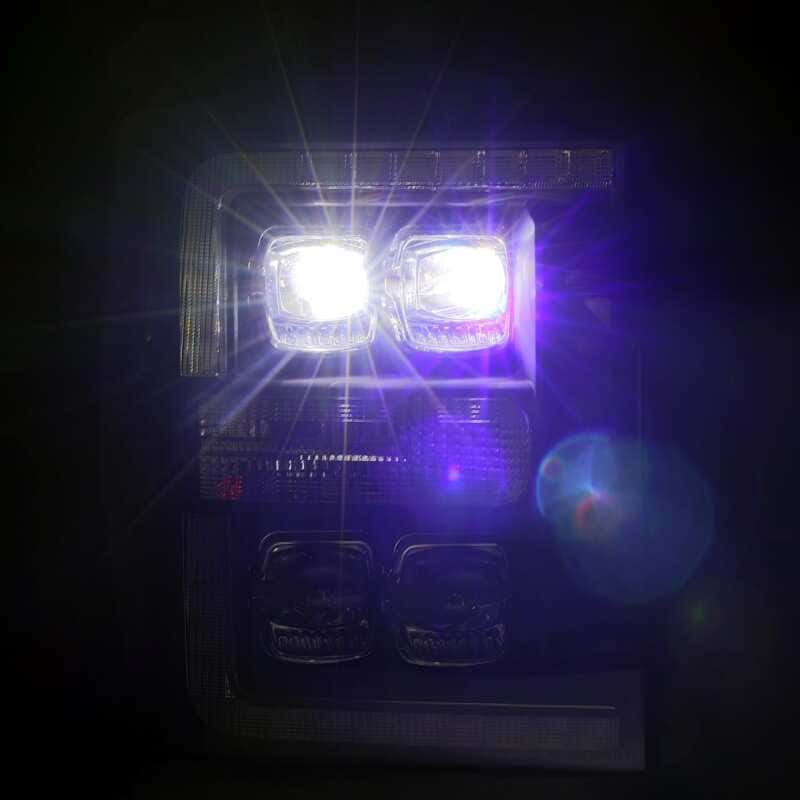 AlphaRex — AlphaRex 11-16 Ford F-350 SD NOVA LED Proj Headlights Plank Style Alpha Blk w/Activ Light/Seq Signal
Projector Headlights - view 6