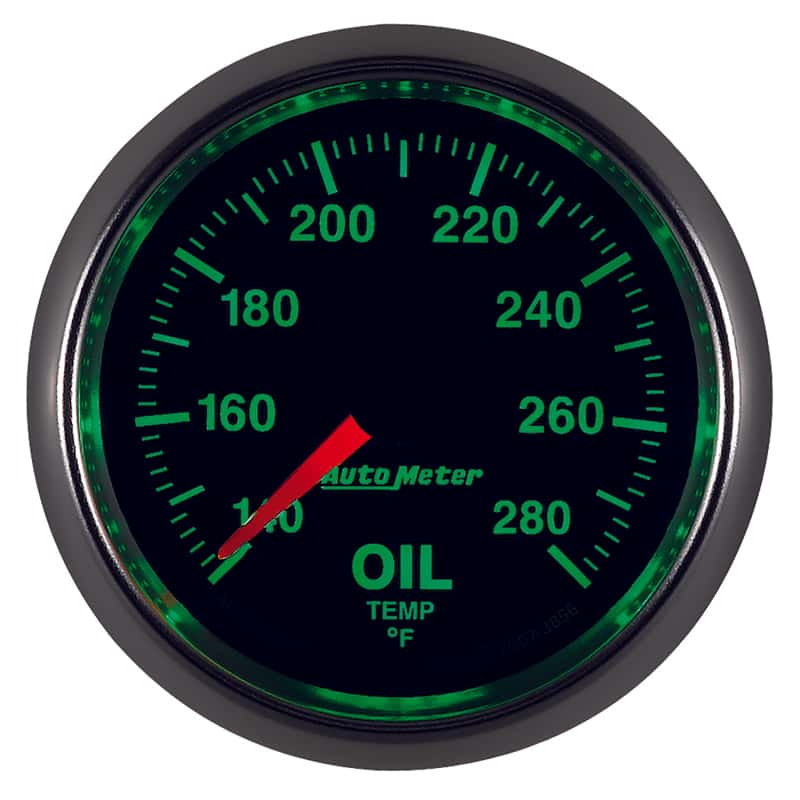AutoMeter — Autometer GS Series 2-1/16in Oil Temperature Gauge 140-280 Degrees Electric Full Sweep
2-1/16" OIL TEMP, 14 - view 10