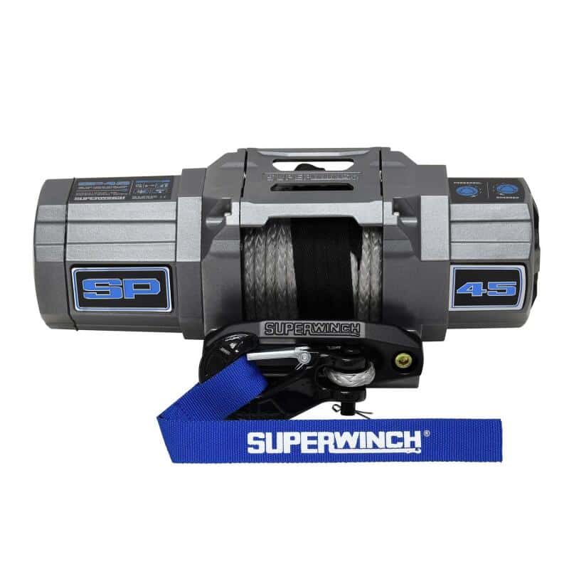 Superwinch — Superwinch 4500 LBS 12V DC 1/4in x 40ft Synthetic Rope Hawse Fairlead SP 45SR Winch - view 2