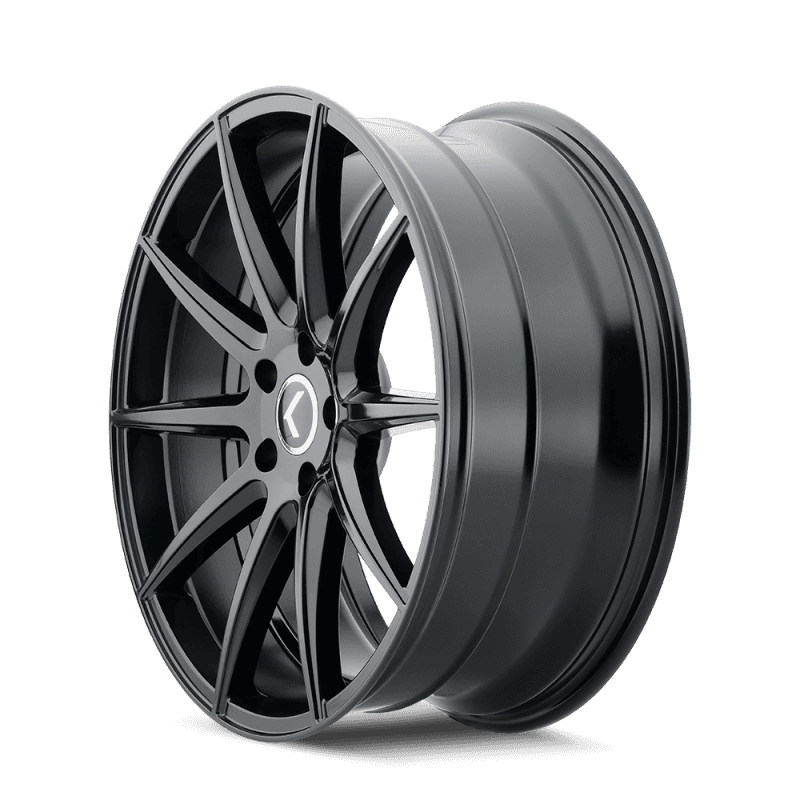 Kraze Wheels — Kraze KR194 Cosmos 17x8 / 5x114.3 BP / 38mm Offset / 72.62mm Hub Gloss Black Wheel
KRAZE KR194 - view 2