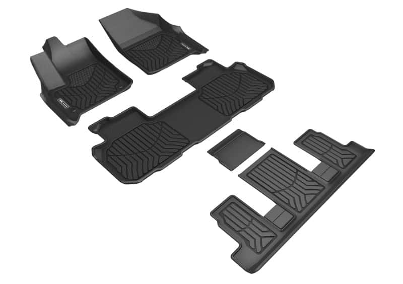 3D MAXpider — 3D MAXpider 18-23 Chevrolet Traverse 7-Seat Maxtrac Black R1 R2 R3
Floor Mat Set - view 1