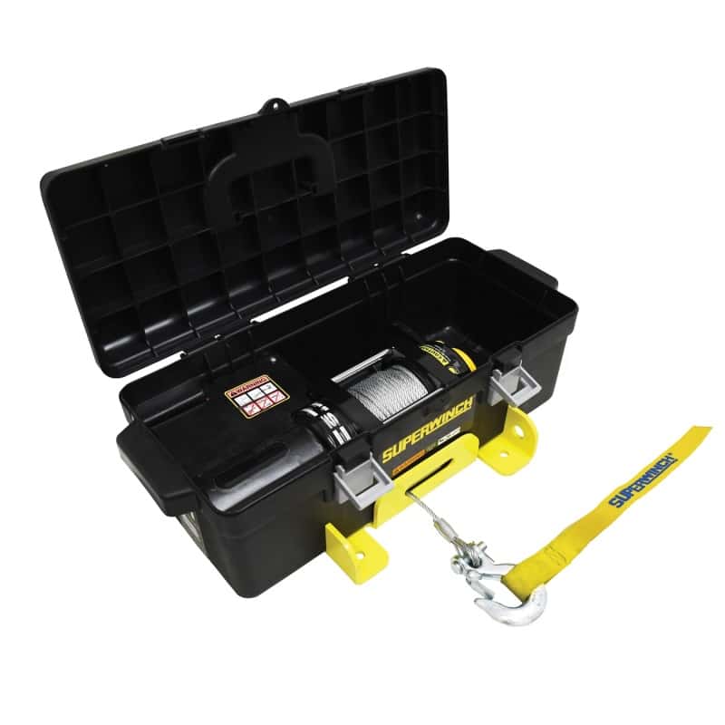 Superwinch — Superwinch 4000 LBS 12V DC 3/16in x 50ft Steel Rope Winch2Go Steel Rope
Winch - view 7