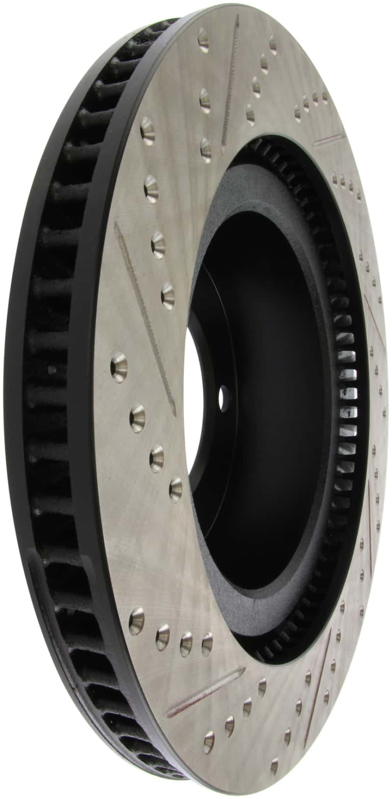 Stoptech — StopTech 07-09 Toyota Tundra / 08-09 Toyota Sequoia Front Left Slotted & Drilled Rotor
Disc Brake Rotor
Slot/Drill Rotor - view 1