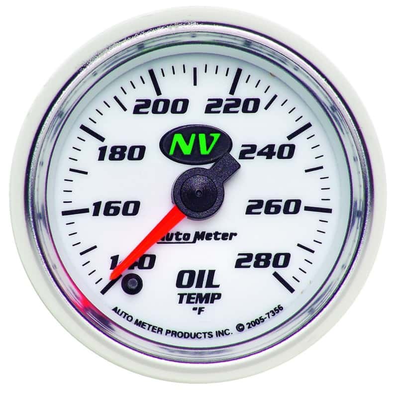 AutoMeter — Autometer NV 2-1/16in 140-280 Deg F Digital Stepper Motor Oil Temp Gauge
2-1/16" OIL TEMP, 14 - view 1